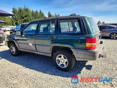 Drugie zdjęcie samochodu z przodu: 1997 JEEP GRAND CHEROKEE LAREDO VIN:1J4GZ58S6VC727280 - miniatura