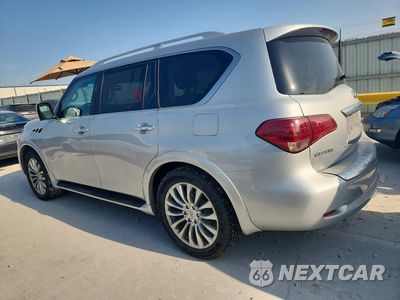 Drugie zdjęcie samochodu z przodu: 2016 INFINITI QX80 BASE VIN:JN8AZ2NE3G9124283 - miniatura