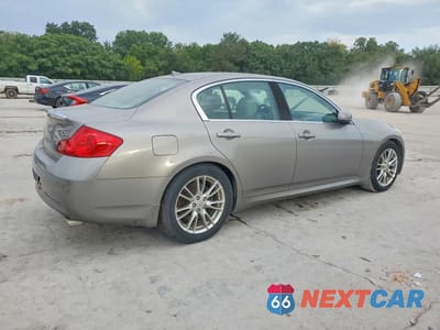 Trzecie zdjęcie samochodu z tyłu: 2007 INFINITI G35 BASE VIN:JNKBV61E77M721179 - miniatura