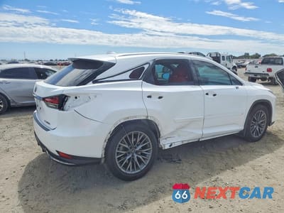 Trzecie zdjęcie samochodu z tyłu: 2022 LEXUS RX 450H F SPORT VIN:2T2YGMDA4NC090481 - miniatura