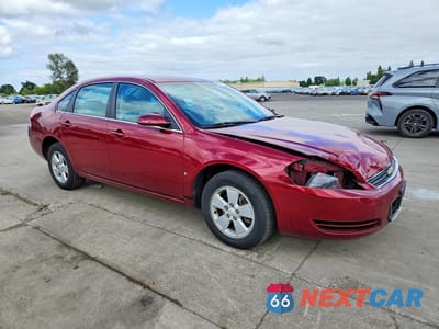 Czwarte zdjęcie samochodu z boku: 2008 CHEVROLET IMPALA LT VIN:2G1WT58K181367647 - miniatura