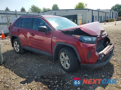Czwarte zdjęcie samochodu z boku: 2021 TOYOTA RAV4 LE VIN:4T3LWRFV3MU035684 - miniatura