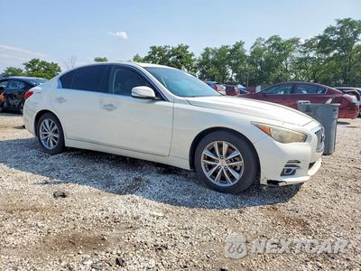 Czwarte zdjęcie samochodu z boku: 2017 INFINITI Q50 3.0T PREMIUM VIN:JN1EV7AP6HM737187 - miniatura