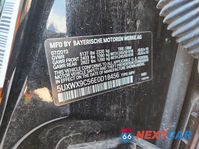 Zdjęcie 13 z 13 samochodu: 2014 BMW X3 XDRIVE28I VIN:5UXWX9C56E0D18456 - miniatura