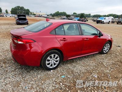 Trzecie zdjęcie samochodu z tyłu: 2020 TOYOTA COROLLA LE VIN:5YFEPRAE1LP095288 - miniatura