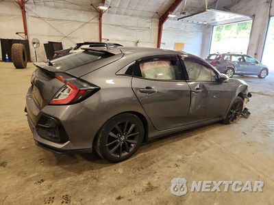 Trzecie zdjęcie samochodu z tyłu: 2021 HONDA CIVIC EX VIN:SHHFK7H69MU424451 - miniatura