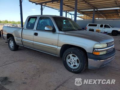 Czwarte zdjęcie samochodu z boku: 1999 CHEVROLET SILVERADO C1500 VIN:2GCEC19T7X1155725 - miniatura