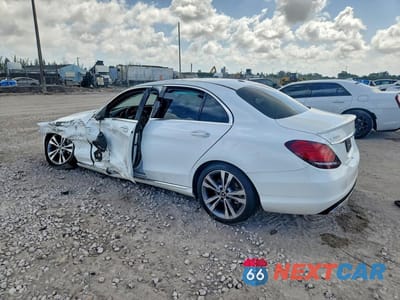 Drugie zdjęcie samochodu z przodu: 2020 MERCEDES-BENZ C 300 VIN:WDDWF8DB9LR542481 - miniatura
