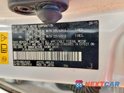 Zdjęcie 13 z 13 samochodu: 2016 LEXUS NX 300H VIN:JTJBJRBZ6G2031058 - miniatura