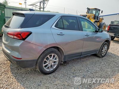Trzecie zdjęcie samochodu z tyłu: 2024 CHEVROLET EQUINOX LT VIN:3GNAXUEG7RS146809 - miniatura