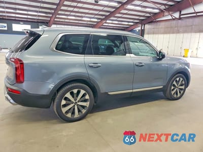 Trzecie zdjęcie samochodu z tyłu: 2020 KIA TELLURIDE S VIN:5XYP6DHC5LG011125 - miniatura