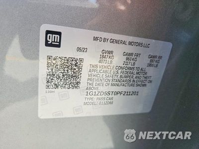 Zdjęcie 12 z 12 samochodu: 2023 CHEVROLET MALIBU LT VIN:1G1ZD5ST0PF211201 - miniatura