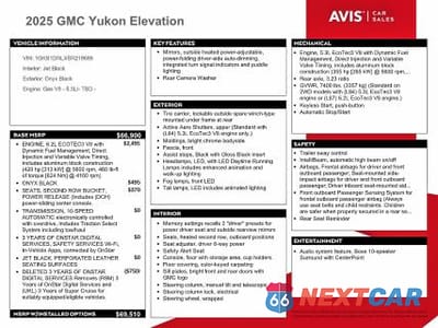 Zdjęcie 13 z 14 samochodu: 2025 GMC YUKON DENALI VIN:1GKS1DRLXSR219688 - miniatura