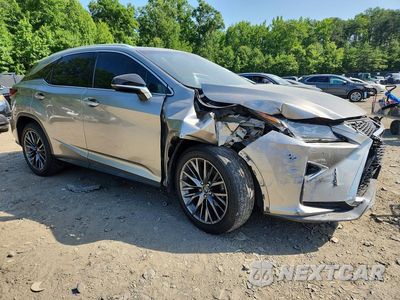 Czwarte zdjęcie samochodu z boku: 2018 LEXUS RX 350 F SPORT VIN:2T2BZMCA6JC158954 - miniatura