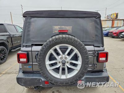 Zdjęcie 6 z 13 samochodu: 2021 JEEP WRANGLER UNLIMITED SAHARA 4XE VIN:1C4JJXP65MW749934 - miniatura