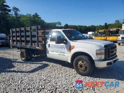 Czwarte zdjęcie samochodu z boku: 2008 FORD F-350 SD FLATBED ** R & D * CLN TITLE * PRI FLEET ** VIN:1FDWF36558EC89173 - miniatura