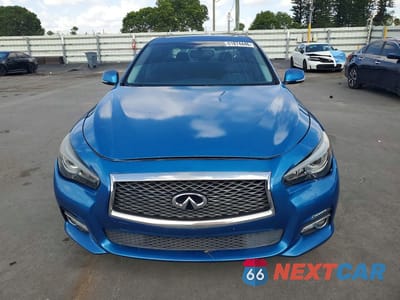 Piąte zdjęcie samochodu w środku: 2014 INFINITI Q50 BASE VIN:JN1BV7AR6EM681199 - miniatura