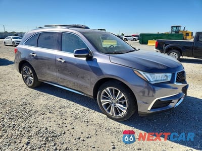 Czwarte zdjęcie samochodu z boku: 2017 ACURA MDX TECHNOLOGY VIN:5J8YD4H50HL005015 - miniatura