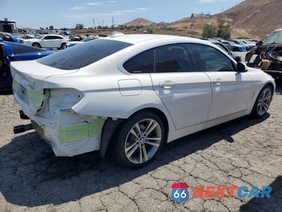 Trzecie zdjęcie samochodu z tyłu: 2019 BMW 430I GRAN COUPE VIN:WBA4J1C59KBM16922 - miniatura
