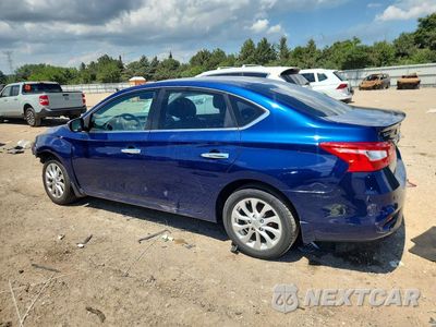 Drugie zdjęcie samochodu z przodu: 2019 NISSAN SENTRA S VIN:3N1AB7AP6KY207362 - miniatura