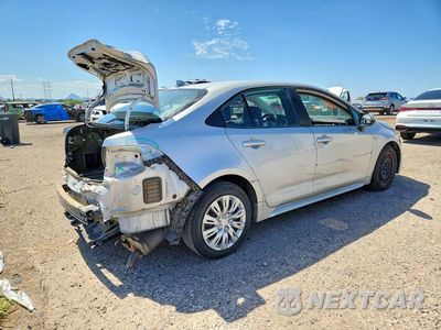 Trzecie zdjęcie samochodu z tyłu: 2021 TOYOTA COROLLA LE VIN:5YFEPMAE8MP193142 - miniatura