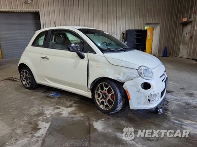 Czwarte zdjęcie samochodu z boku: 2012 FIAT 500 SPORT VIN:3C3CFFBRXCT363475 - miniatura