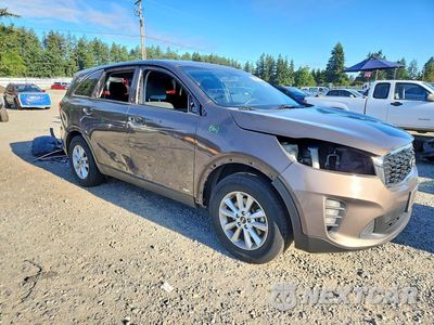 Czwarte zdjęcie samochodu z boku: 2019 KIA SORENTO LX VIN:5XYPGDA39KG505462 - miniatura
