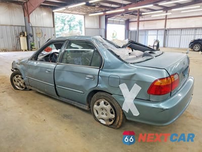 Drugie zdjęcie samochodu z przodu: 1999 HONDA CIVIC EX VIN:1HGEJ8543XL051628 - miniatura