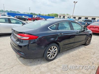 Trzecie zdjęcie samochodu z tyłu: 2017 FORD FUSION SE VIN:3FA6P0HD7HR111384 - miniatura