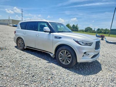 Czwarte zdjęcie samochodu z boku: 2021 INFINITI QX80 LUXE VIN:JN8AZ2AF7M9719972 - miniatura