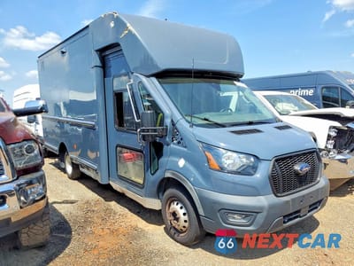 Czwarte zdjęcie samochodu z boku: 2022 FORD TRANSIT T-350 HD VIN:1FDDF6P89NKA15411 - miniatura
