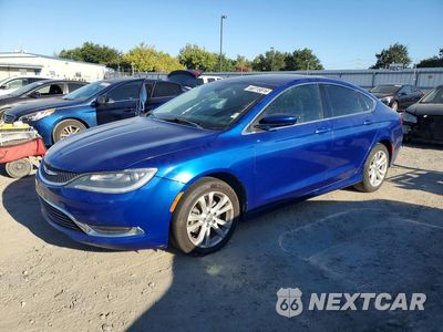 2015 CHRYSLER 200 LIMITED 1C3CCCAB9FN628323 - główne zdjęcie licytacji z USA - miniatura