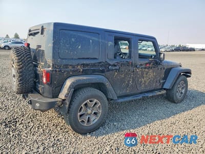 Trzecie zdjęcie samochodu z tyłu: 2017 JEEP WRANGLER UNLIMITED RUBICON VIN:1C4BJWFGXHL688872 - miniatura