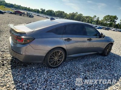 Trzecie zdjęcie samochodu z tyłu: 2018 HONDA ACCORD SPORT VIN:1HGCV2F35JA047579 - miniatura