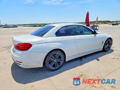 Trzecie zdjęcie samochodu z tyłu: 2017 BMW 430I VIN:WBA4U7C36H5H20292 - miniatura
