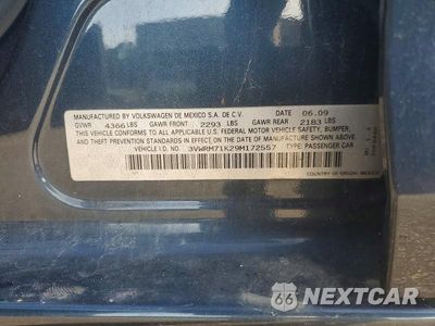 Zdjęcie 12 z 12 samochodu: 2009 VOLKSWAGEN JETTA SE VIN:3VWRM71K29M172557 - miniatura