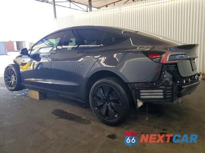 Drugie zdjęcie samochodu z przodu: 2025 TESLA MODEL 3 VIN:5YJ3E1EB2SF899947 - miniatura