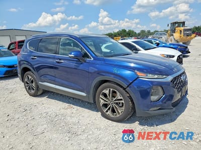 Czwarte zdjęcie samochodu z boku: 2019 HYUNDAI SANTA FE ULTIMATE 2.0T VIN:5NMS5CAAXKH049101 - miniatura