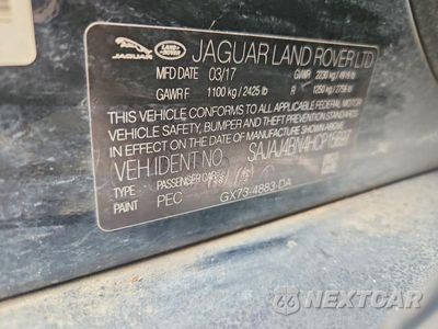 Zdjęcie 12 z 12 samochodu: 2017 JAGUAR XE PREMIUM VIN:SAJAJ4BN4HCP15697 - miniatura