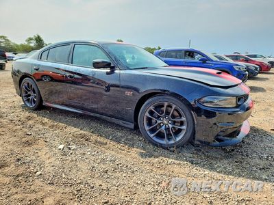 Czwarte zdjęcie samochodu z boku: 2023 DODGE CHARGER SCAT PACK VIN:2C3CDXGJ0PH616199 - miniatura