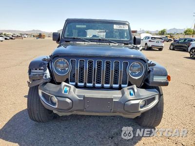 Piąte zdjęcie samochodu w środku: 2023 JEEP WRANGLER SAHARA 4XE VIN:1C4JJXP67PW641450 - miniatura