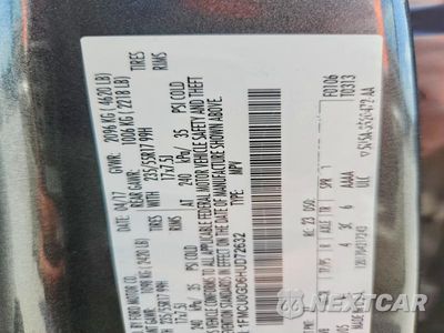 Zdjęcie 12 z 12 samochodu: 2017 FORD ESCAPE SE VIN:1FMCU0GD6HUD72632 - miniatura