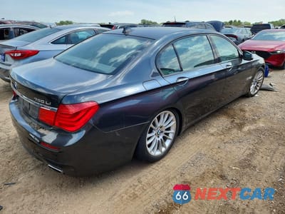 Trzecie zdjęcie samochodu z tyłu: 2011 BMW 750 LXI VIN:WBAKC8C52BC432657 - miniatura