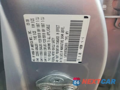 Zdjęcie 13 z 13 samochodu: 2008 ACURA RDX TECHNOLOGY VIN:5J8TB18578A020816 - miniatura