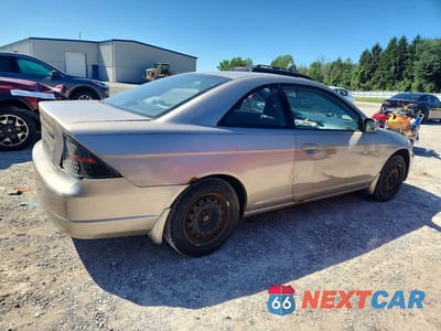 Trzecie zdjęcie samochodu z tyłu: 2002 HONDA CIVIC EX VIN:1HGEM21942L102715 - miniatura