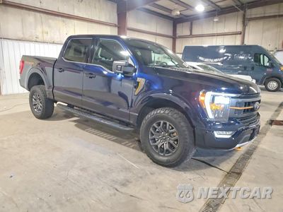 Czwarte zdjęcie samochodu z boku: 2022 FORD F150 SUPERCREW VIN:1FTEW1E83NFB88817 - miniatura