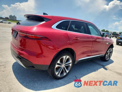 Trzecie zdjęcie samochodu z tyłu: 2022 JAGUAR F-PACE VIN:SADCJ2EX6NA691049 - miniatura