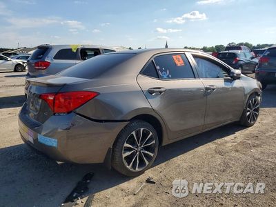 Trzecie zdjęcie samochodu z tyłu: 2018 TOYOTA COROLLA SE VIN:2T1BURHE9JC977047 - miniatura