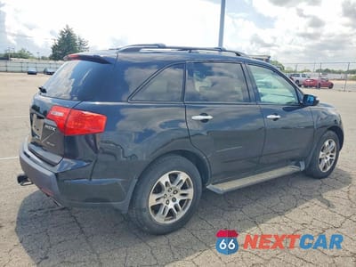 Trzecie zdjęcie samochodu z tyłu: 2009 ACURA MDX TECHNOLOGY VIN:2HNYD284X9H526519 - miniatura