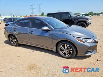 Czwarte zdjęcie samochodu z boku: 2023 NISSAN SENTRA SV VIN:3N1AB8CV8PY265112 - miniatura